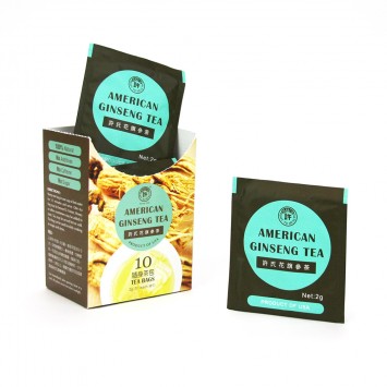 許氏美國花旗參茶包(10入)長方盒 (威斯康辛洲名產)